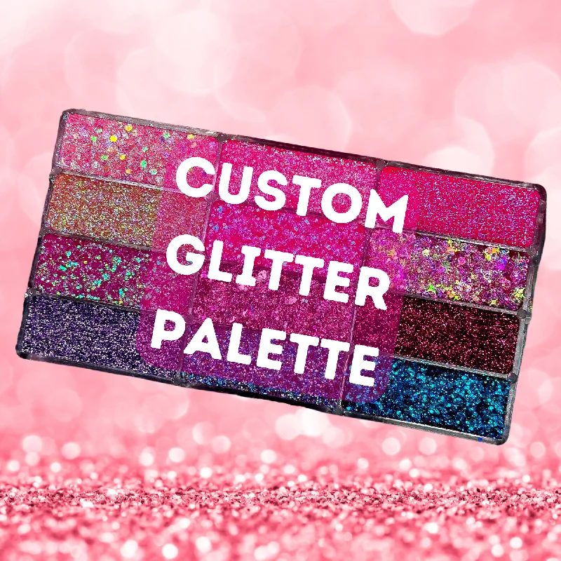 Custom Glitter Palette (12 colors)