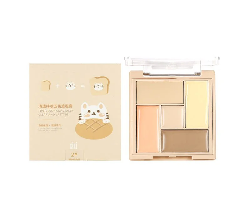 xixi Five-Color Concealer Clear And Lasting