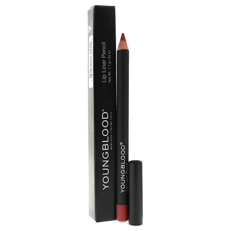 Lip Liner Pencil - Rose by Youngblood for Women - 0.04 oz Lip Liner