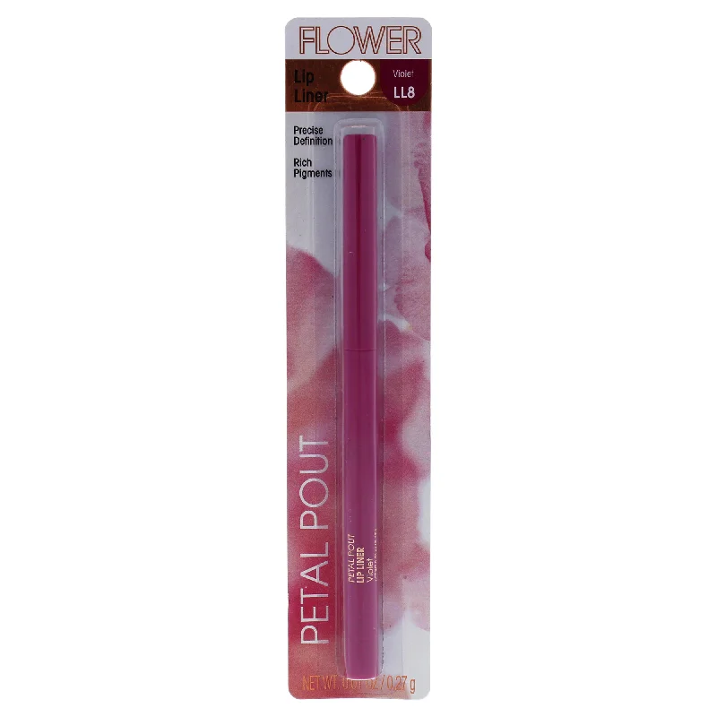 Petal Pout Lip Liner - LL8 Violet by Flower Beauty for Women - 0.01 oz Lip Liner