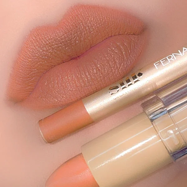 Silk x Fernando Lip Kit - Nude 4 - Mid Tone Nude - Value Pack