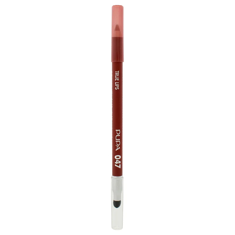 True Lips Blendable Lip Liner - 047 Deep Nude by Pupa Milano for Women - 0.042 oz Lip Liner